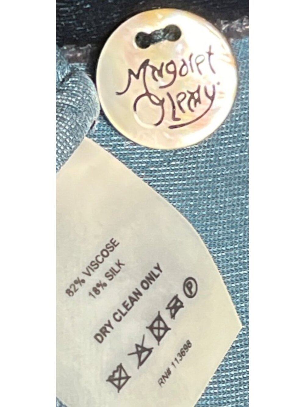 Whimsigoth Dark Feminine Top Witchy Silk Velvet Margret Oleary Luxury Layer Wm M - Picture 3 of 11